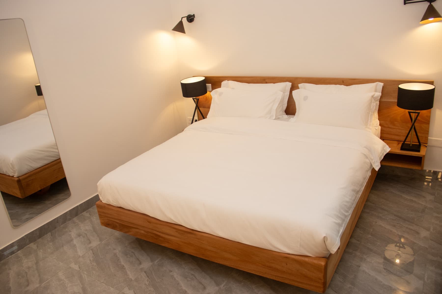 Chambre Double Deluxe — Résidence Feuille, hôtel à Pointe-Noire