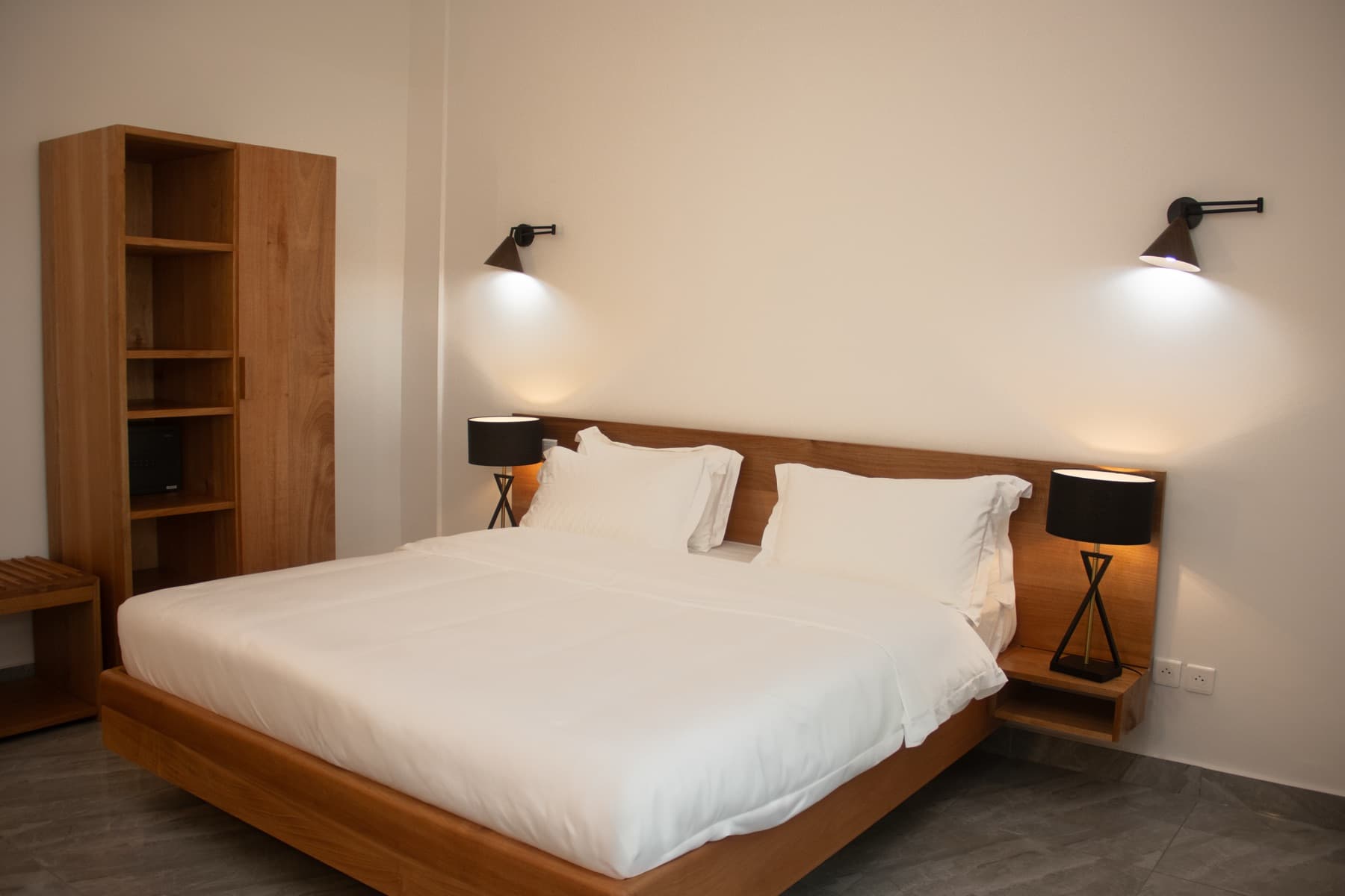 Chambre Double Standard — Résidence Feuille, hôtel à Pointe-Noire