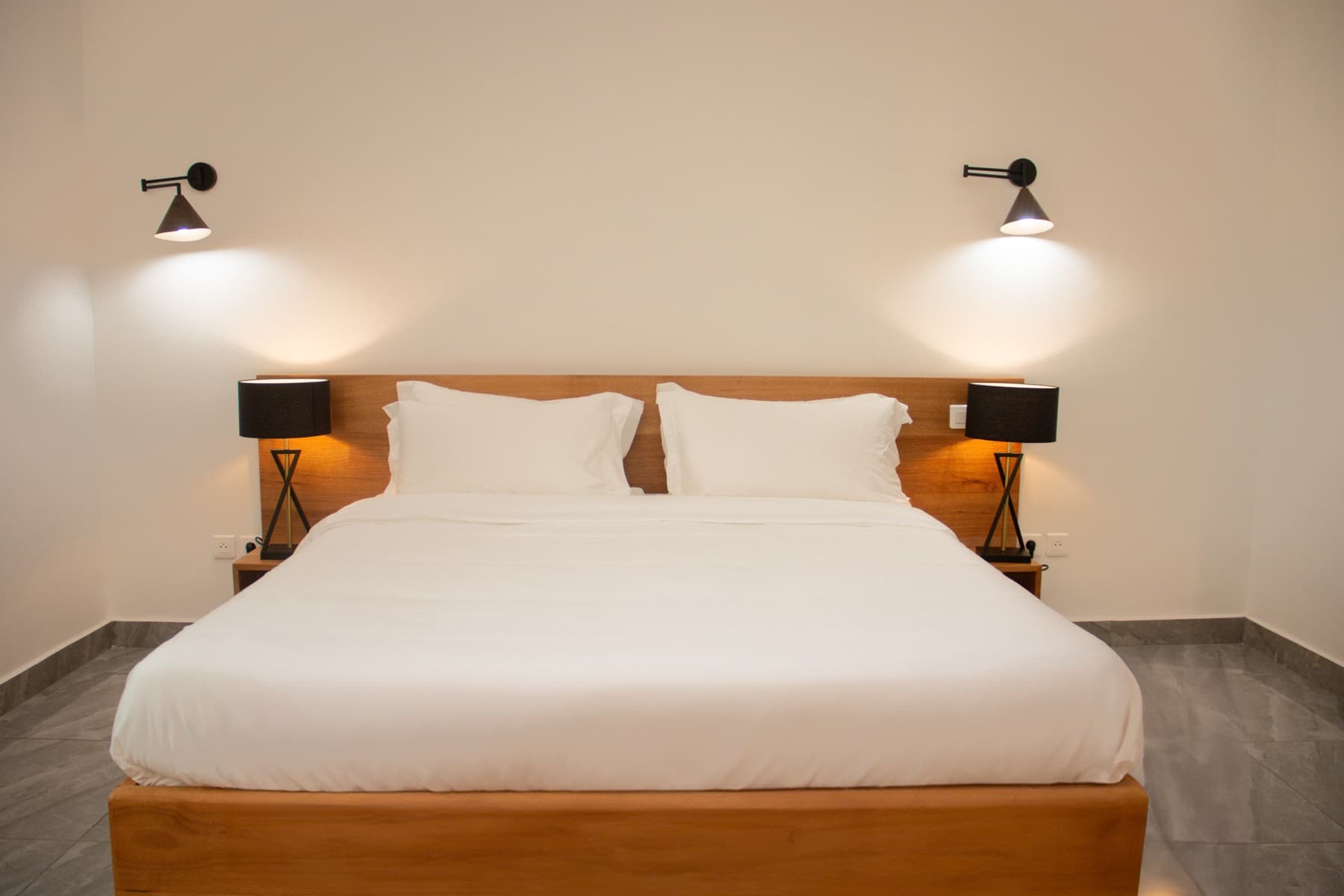 Chambre Double Standard — Résidence Feuille, hôtel à Pointe-Noire