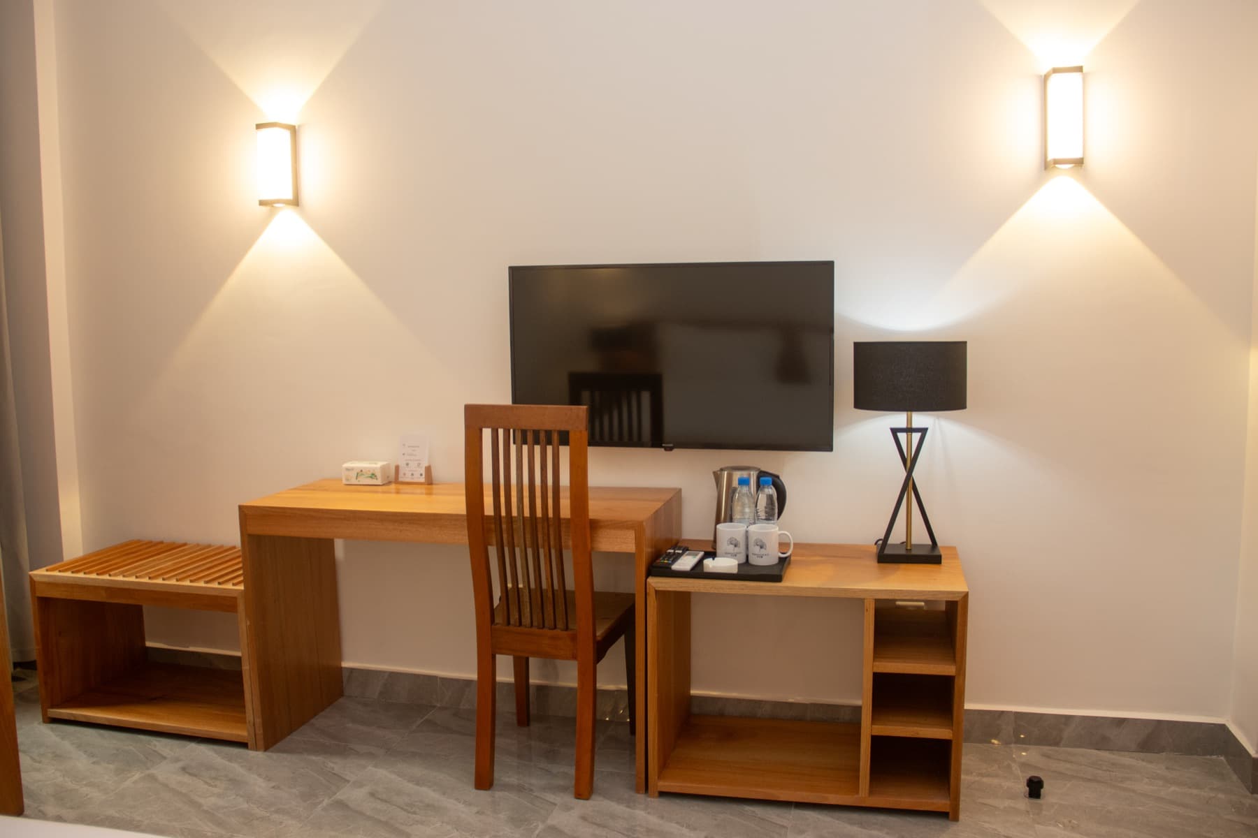 Chambre Double Standard — Résidence Feuille, hôtel à Pointe-Noire
